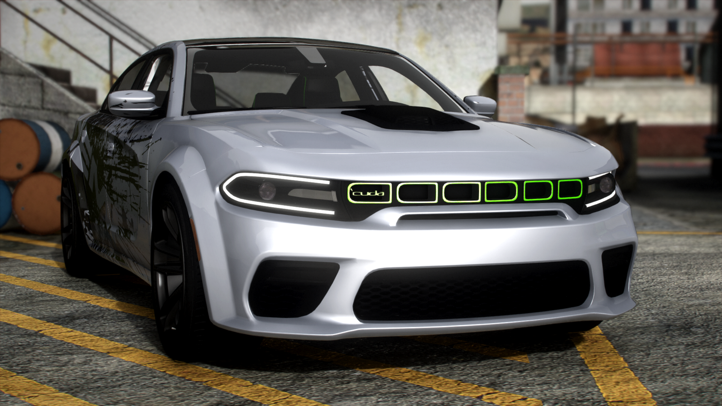 2022 Hemi Cuda Dodge Charger Widebody