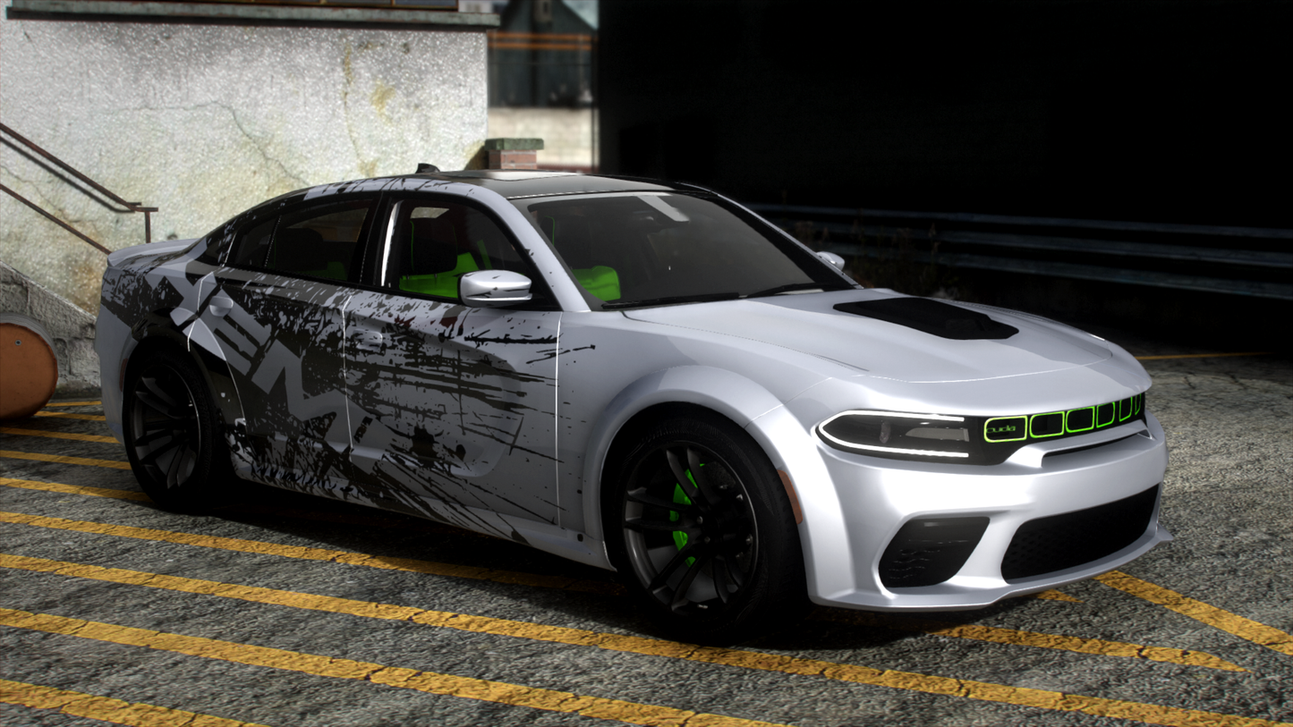 2022 Hemi Cuda Dodge Charger Widebody