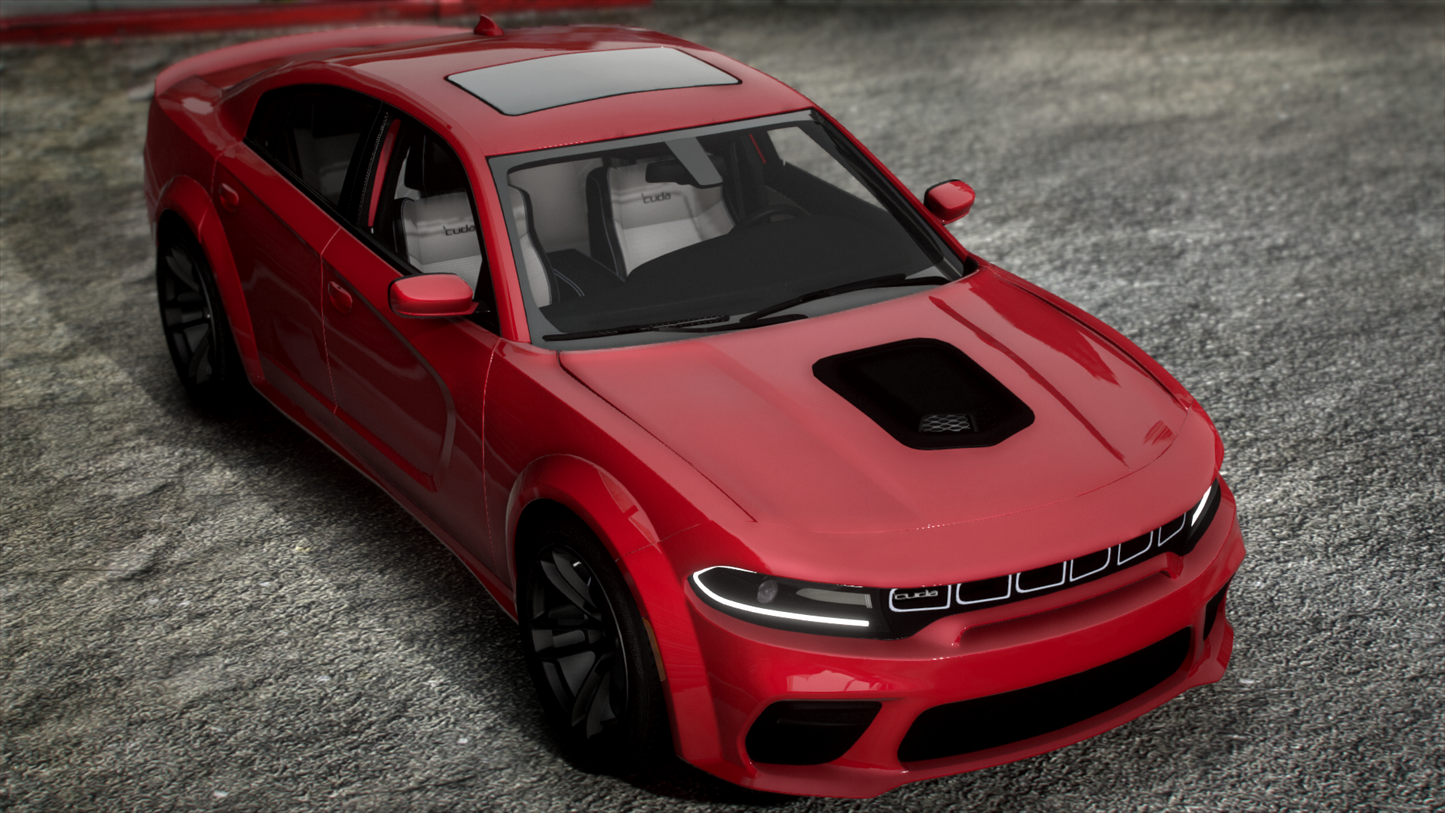 2022 Hemi Cuda Dodge Charger Widebody