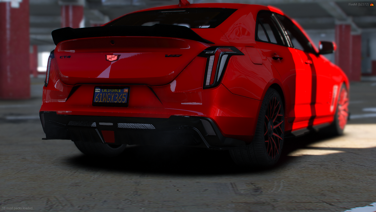 2023 Cadillac CT4-V Blackwing Custom