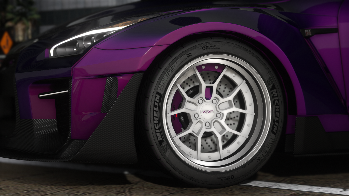 Robot Craftsman "Godzilla" Widebody Nissan GTR