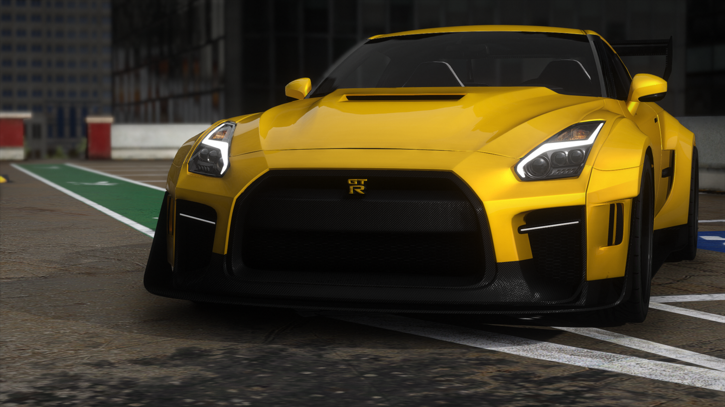 Robot Craftsman "Godzilla" Widebody Nissan GTR