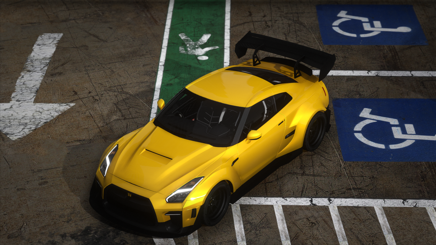 Robot Craftsman "Godzilla" Widebody Nissan GTR