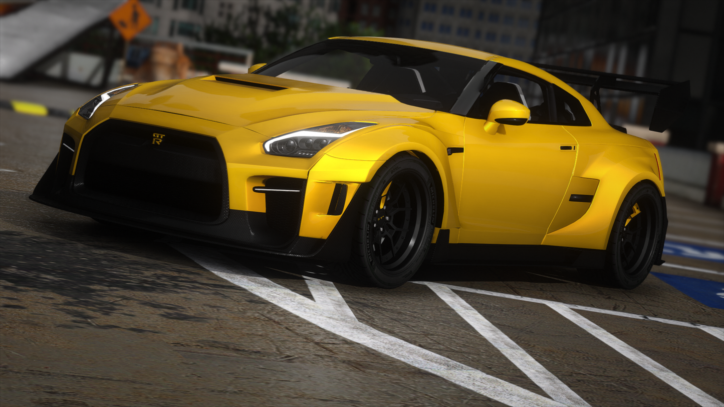 Robot Craftsman "Godzilla" Widebody Nissan GTR