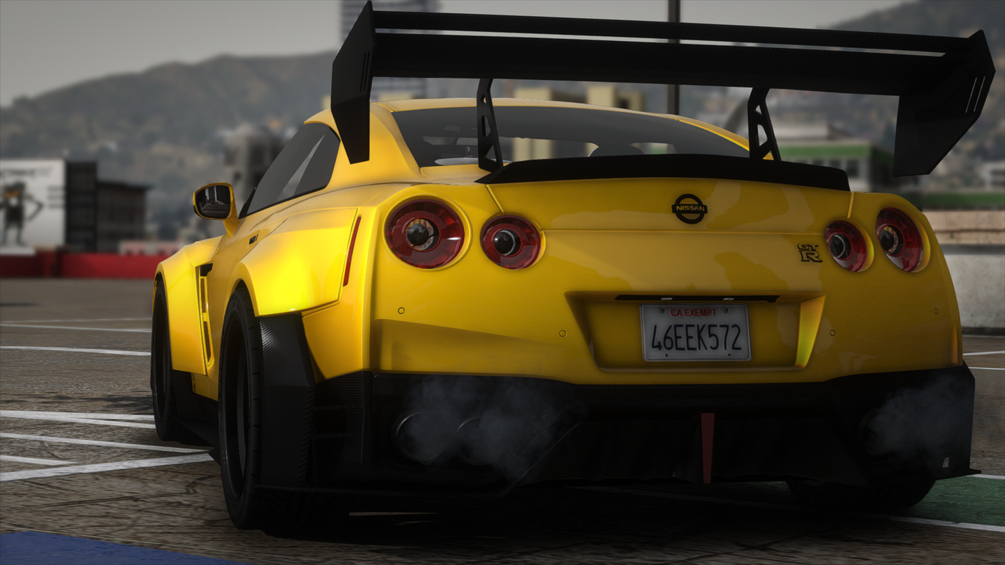 Robot Craftsman "Godzilla" Widebody Nissan GTR