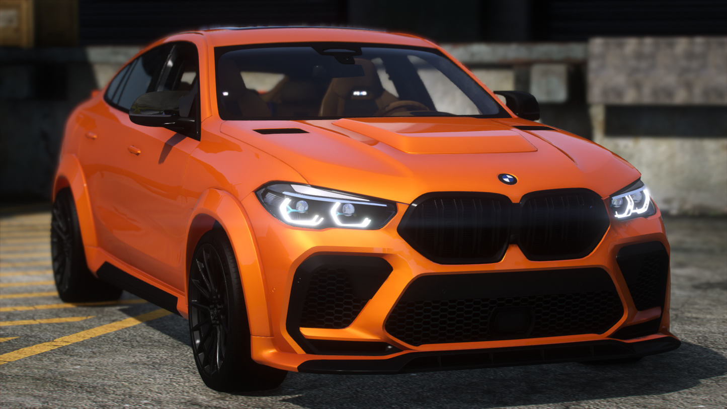 2021 BMW X6M Prior Design