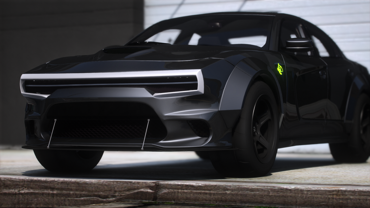 2020 Dodge Charger Face Swap Hellephant