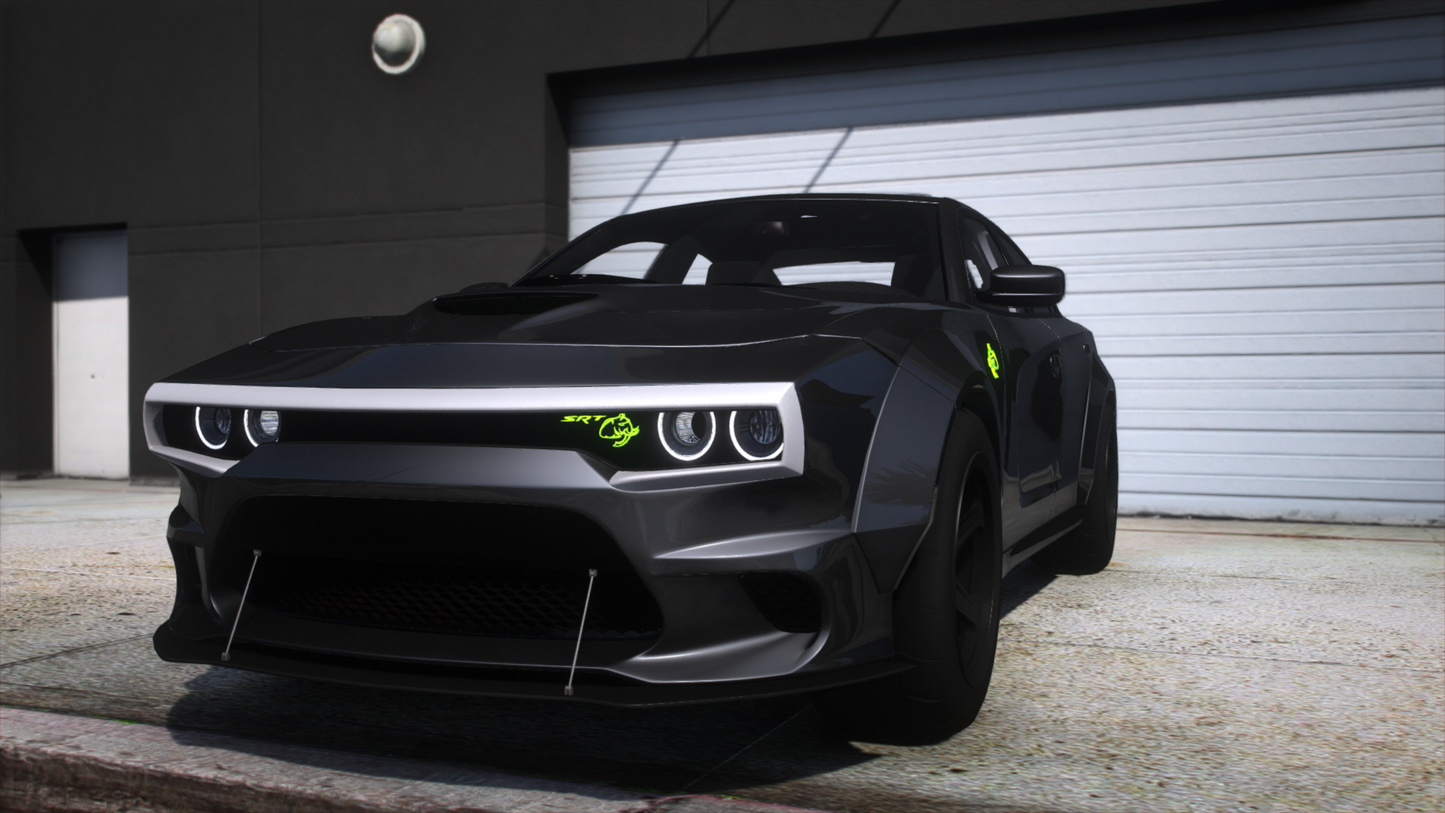 2020 Dodge Charger Face Swap Hellephant